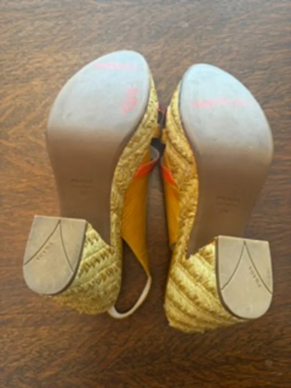 Prada platform sandals